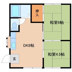 南横川3146貸家の物件間取画像